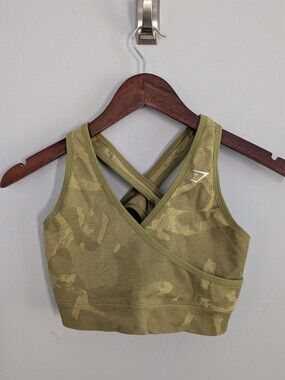 Women's Adapt Camo Seamless Sports Bra Medium